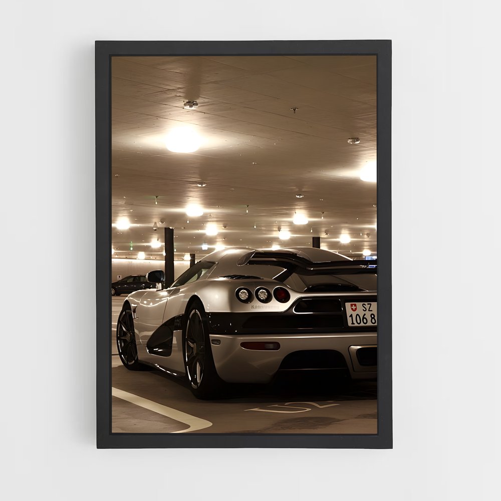 Poster Trevita Éclat – affiche Koenigsegg (vue 2)